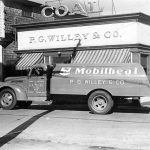 Office & Oil Truck circa 1950's 